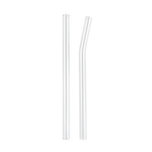 Load image into Gallery viewer, Glass Smoothie Straw (12 mm Diameter)